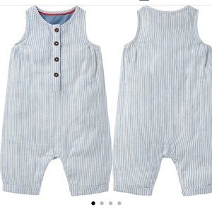 Mini Boden-6-9 mth woven Romper